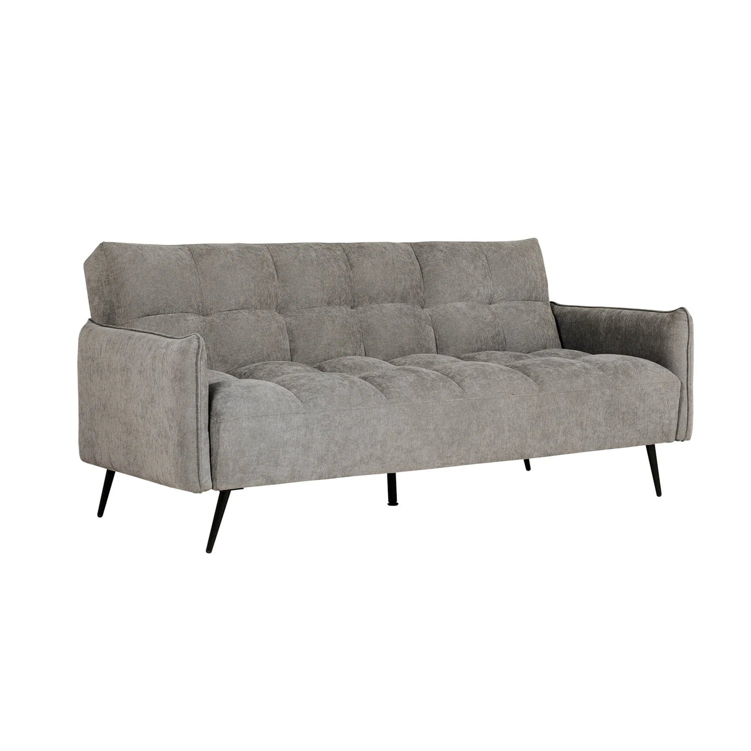 Hull Grey Fabric Click Clack Sofa Bed