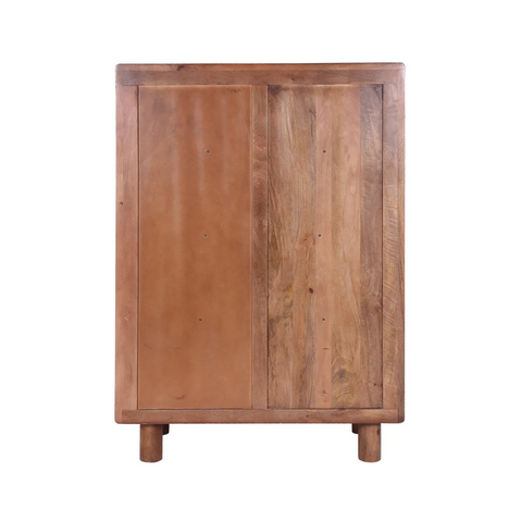 Iconic Designer Wooden 2 Door Glass Drinks Cabinet