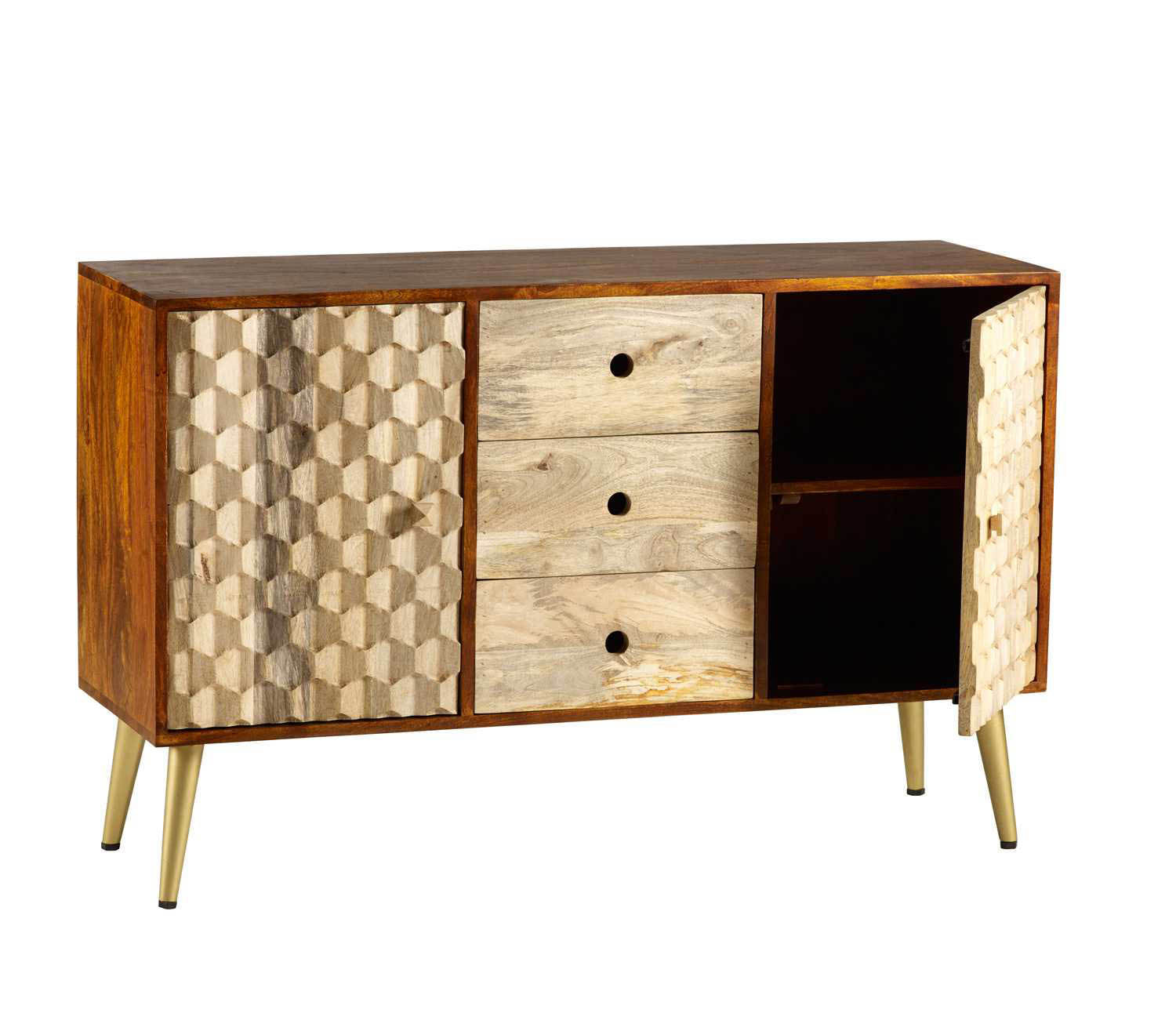 Igna 2 Doors 3 Drawers Sideboard