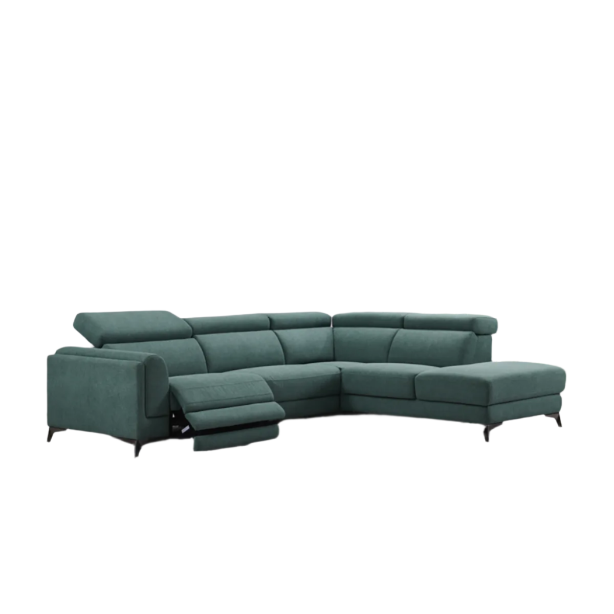 Italia Fabric Corner Sofa