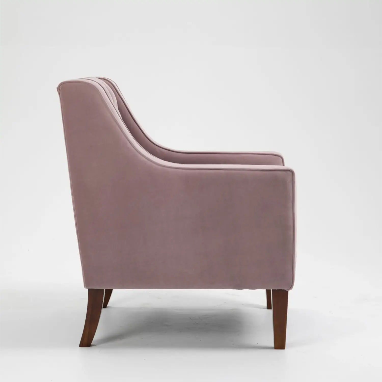 Finn Plush Pink Chesterfield Arm Chair