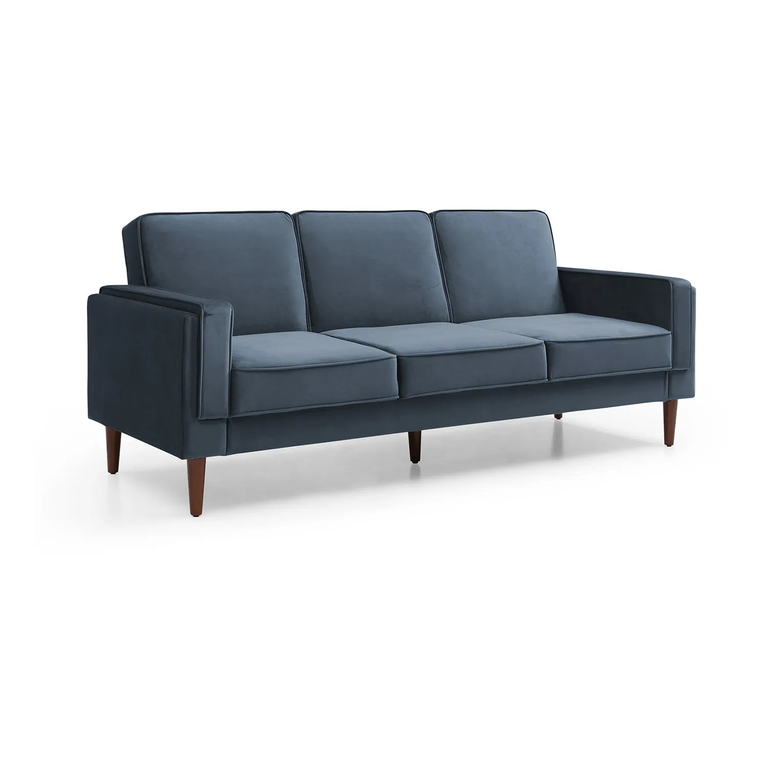 Polo Athena Navy Fabric Sofa Bed, also available in Olive - Navy Sofa Bed 