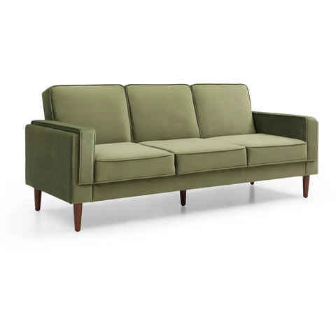 Polo Athena Navy Fabric Sofa Bed, also available in Olive - Olive Sofa Bed 