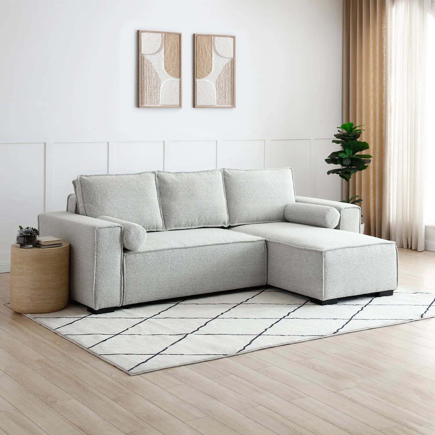 Grey sofa Bed