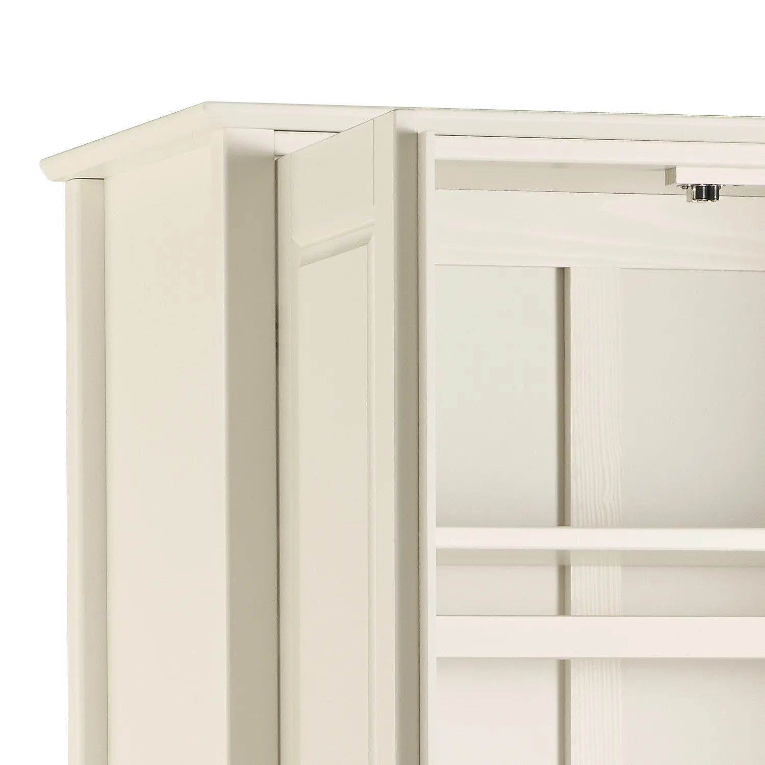 Kameo Stone White 2 Door Gents Wardrobe