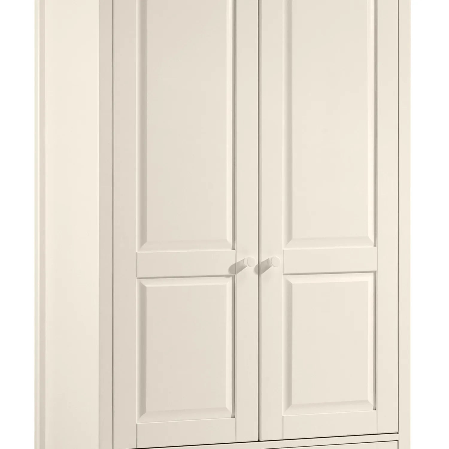 Kameo Stone White 2 Door Gents Wardrobe