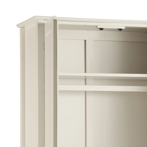 Kameo Stone White 3 Door Wardrobe