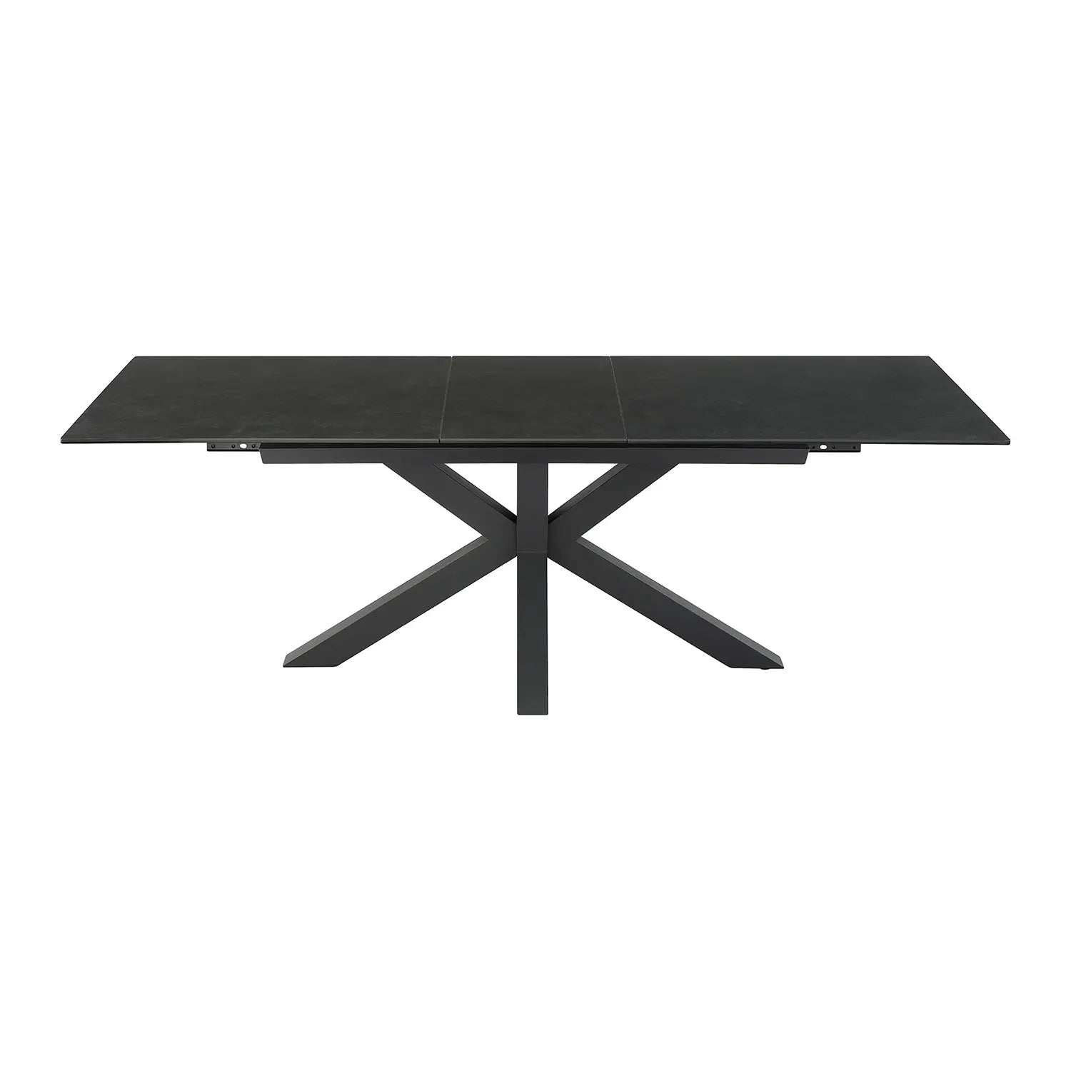 Kastonia 1.2M Matte Vik Dark Grey Extending Dining Table