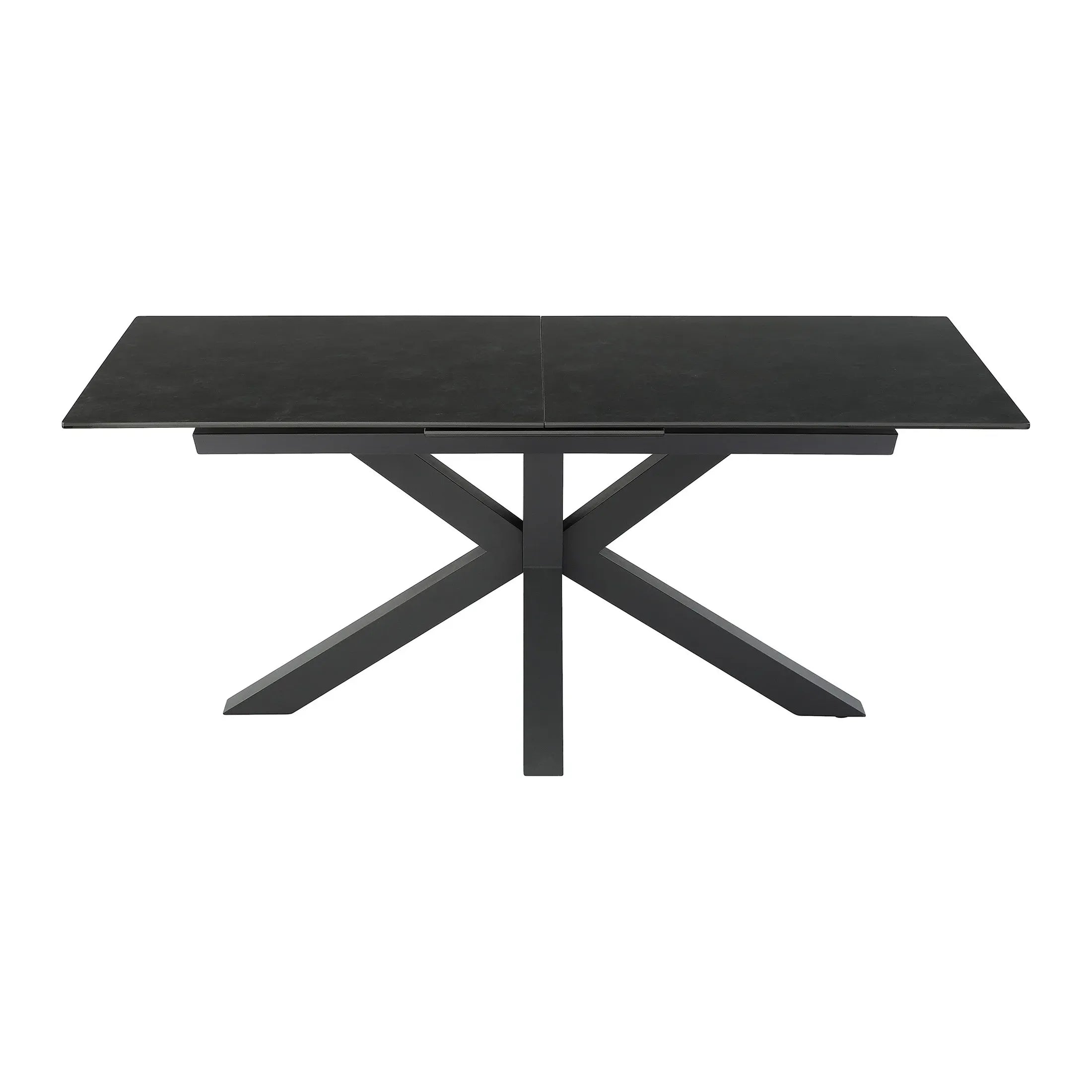 Kastonia 1.2M Matte Vik Dark Grey Extending Dining Table