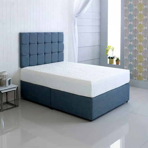 Hybrid Cool Blue Memory Foam Mattress - 002