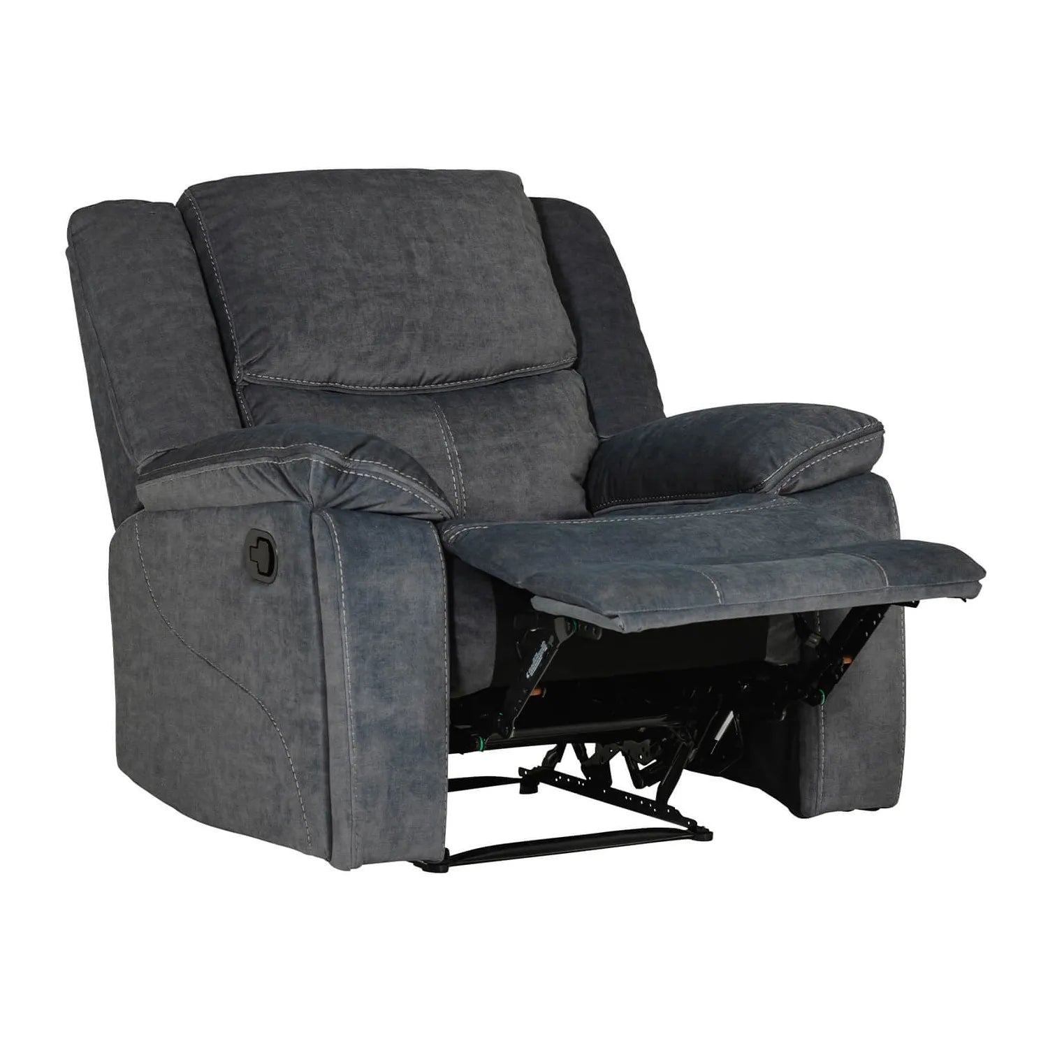 Kent Recliner Armchair in Charcoal