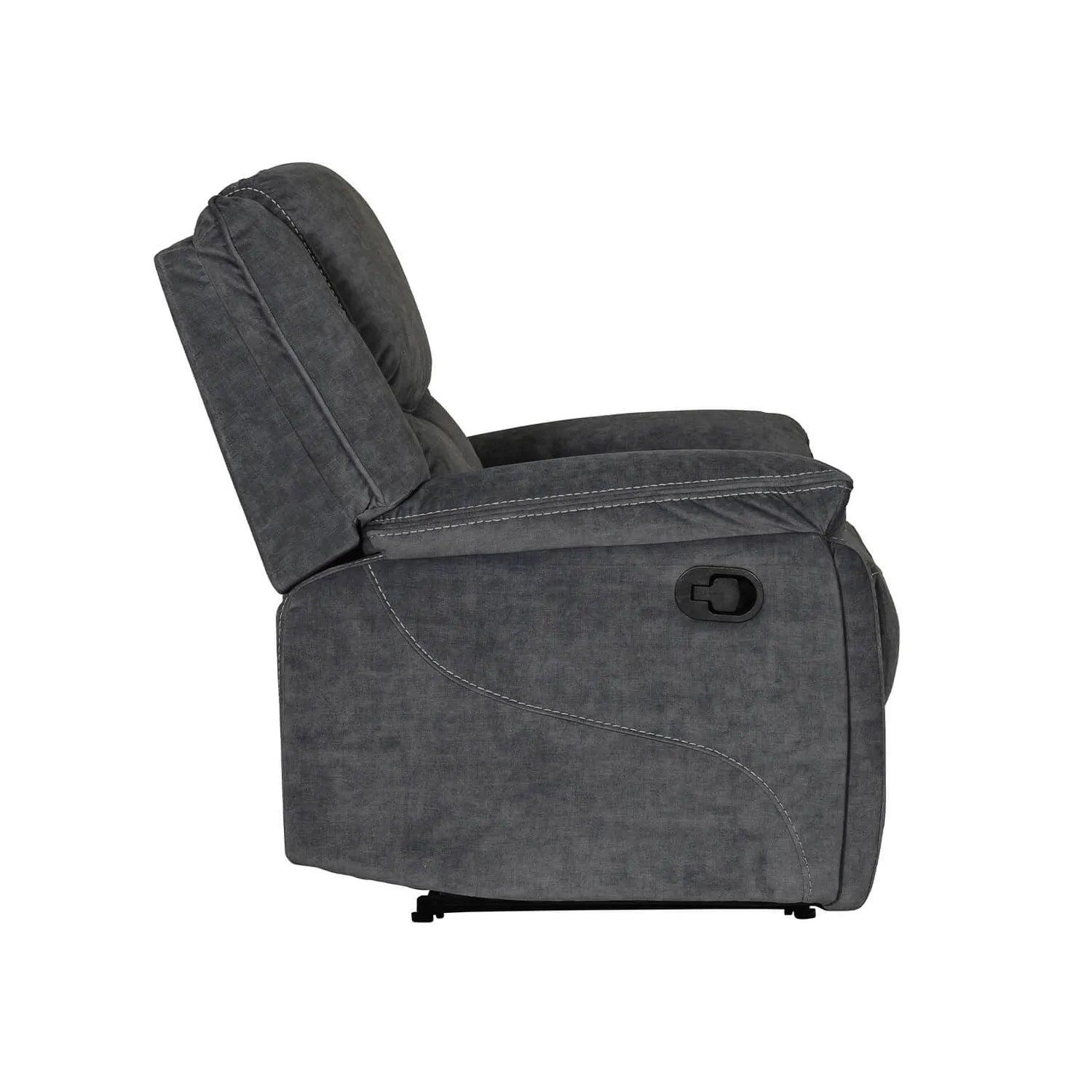 Kent Recliner Armchair in Charcoal