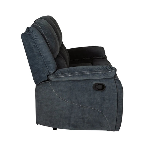 Black Fabric Recliner sofa