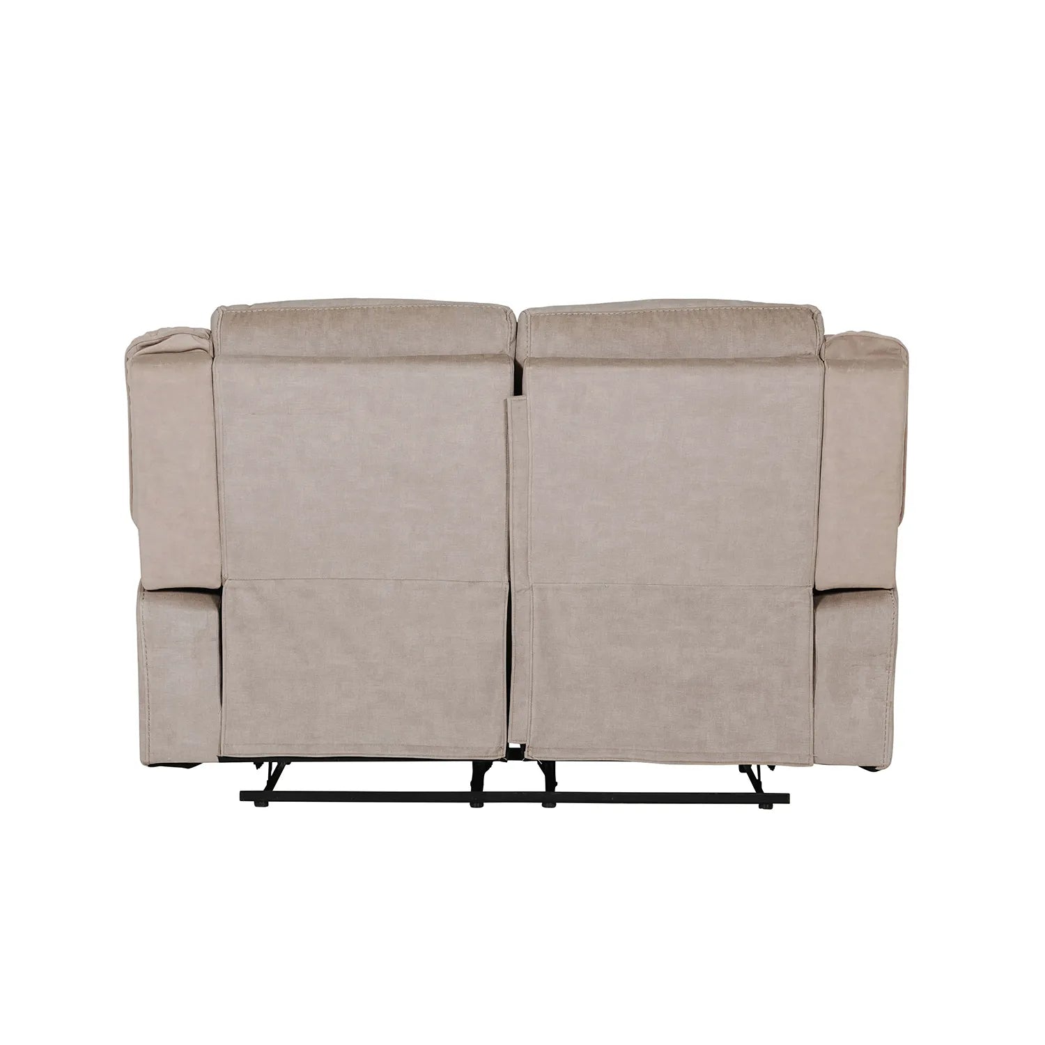 Kent 2 Seater Manual Recliner Sofa in Khaki