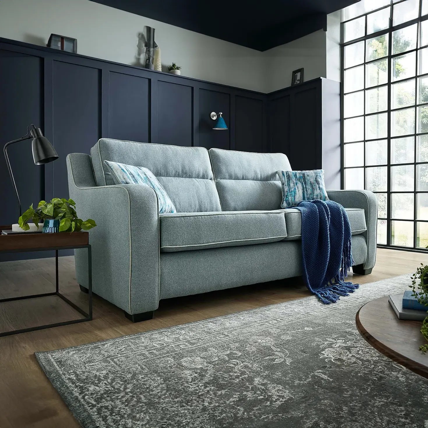 Kent Garda Fabric Upholstered Sofa