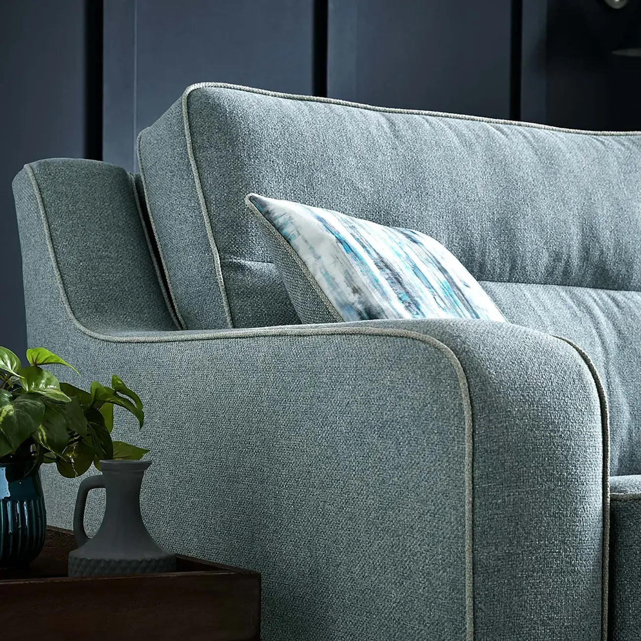 Kent Garda Fabric Upholstered Sofa