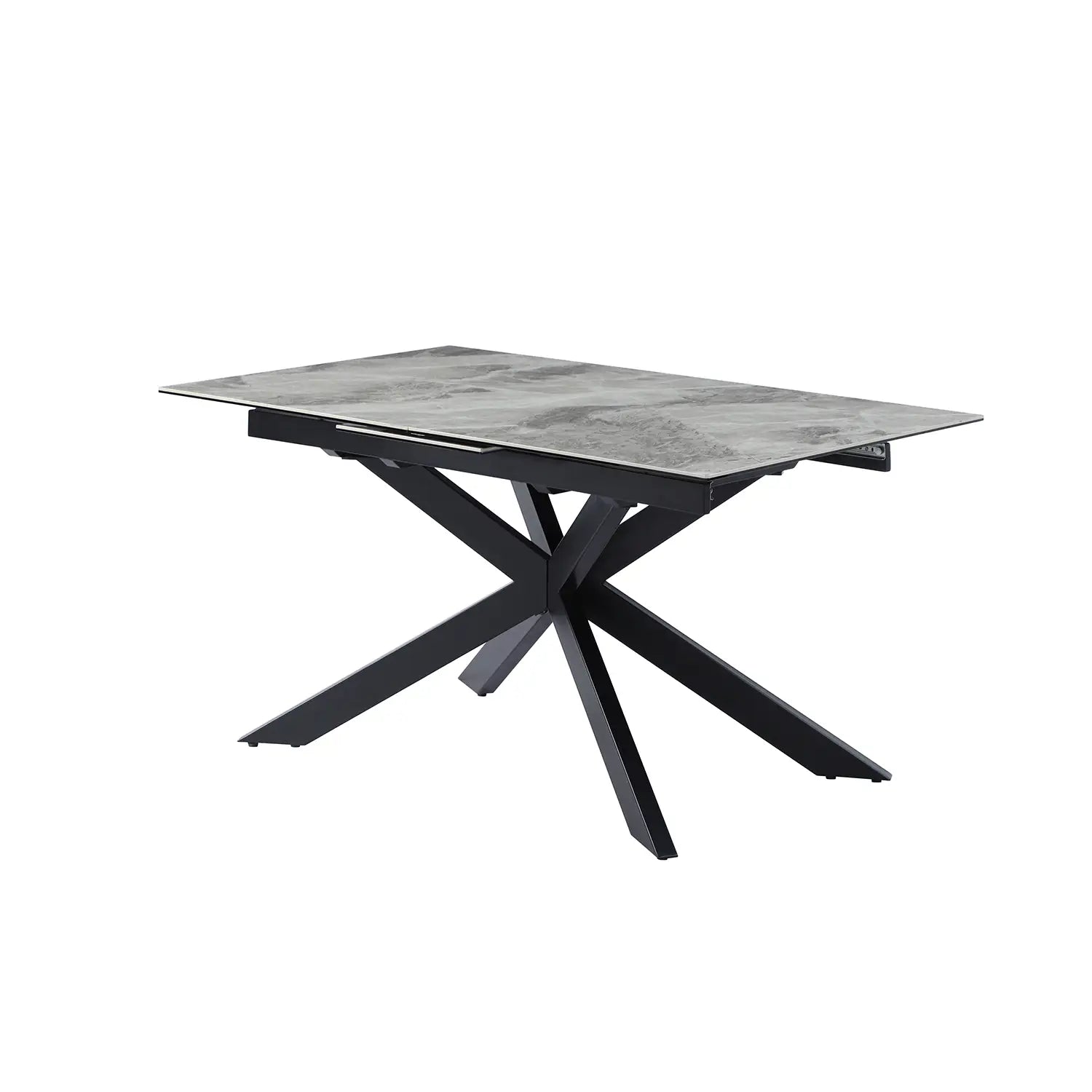 Creed Light Grey Extendable Ceramic Dining Table