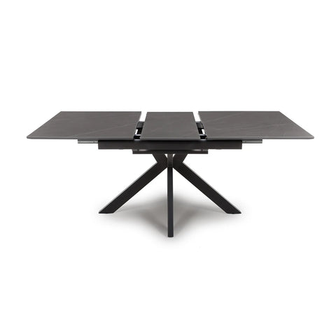 Logan Grey Sintered Stone 1400-1800mm Extending Table with Middle Extension