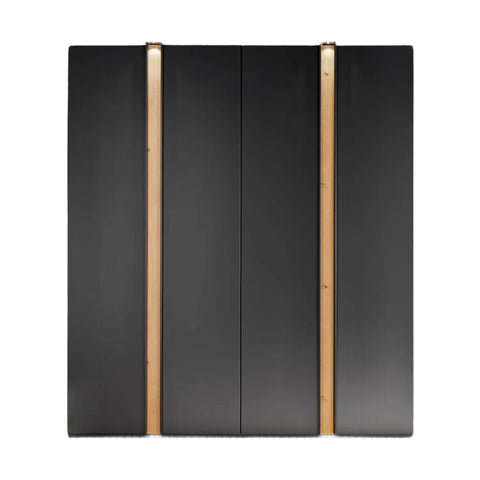 Wiemann Laguna 200cm Graphite 4 Door Wardrobe with Lights