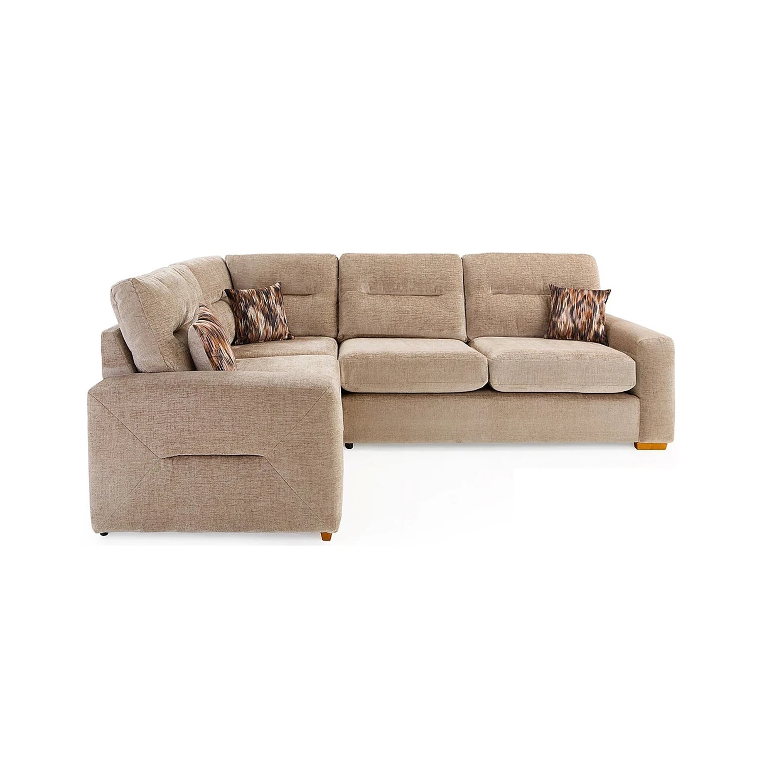 Fairmont Fabric Upholstered Corner Sofa