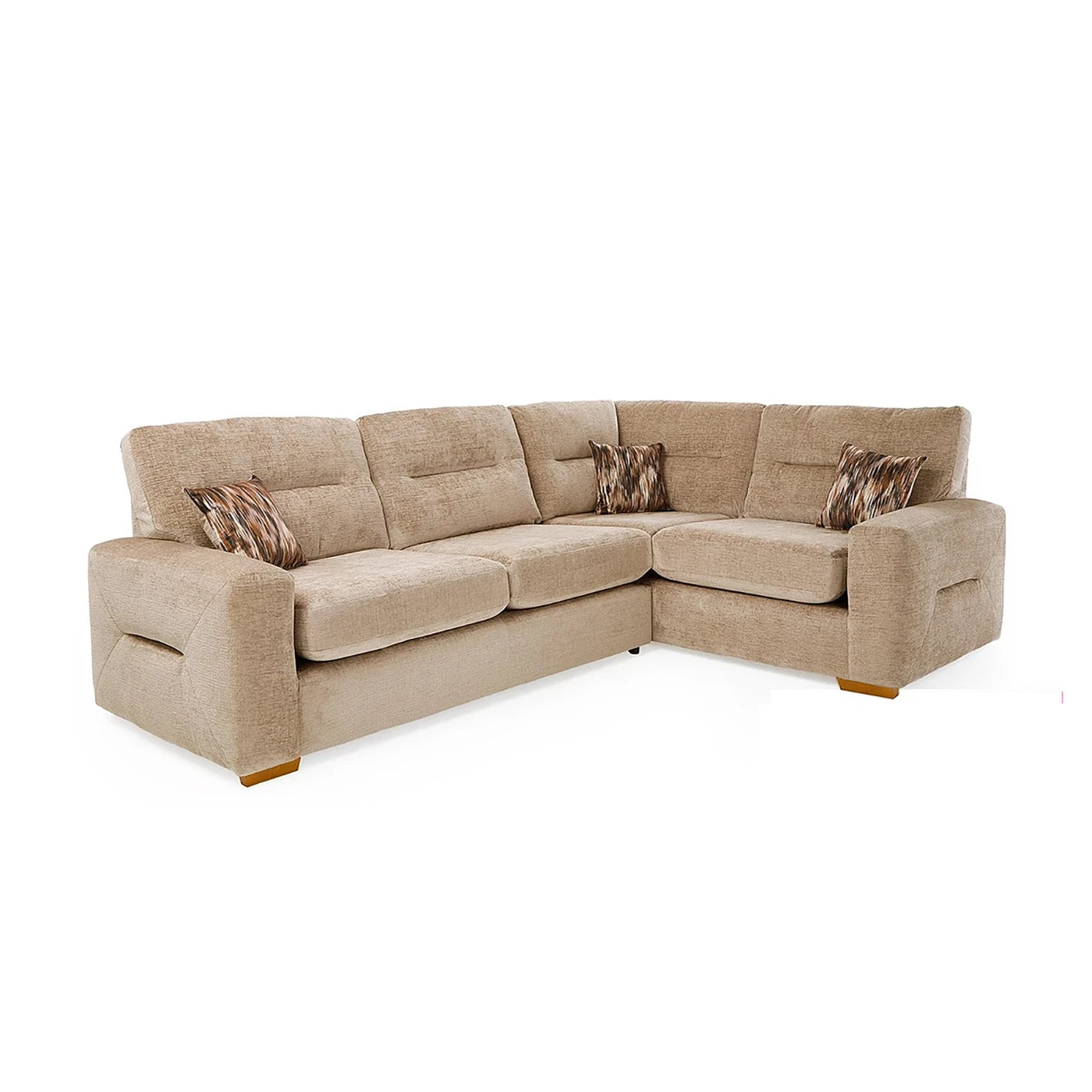 Fairmont Fabric Upholstered Corner Sofa