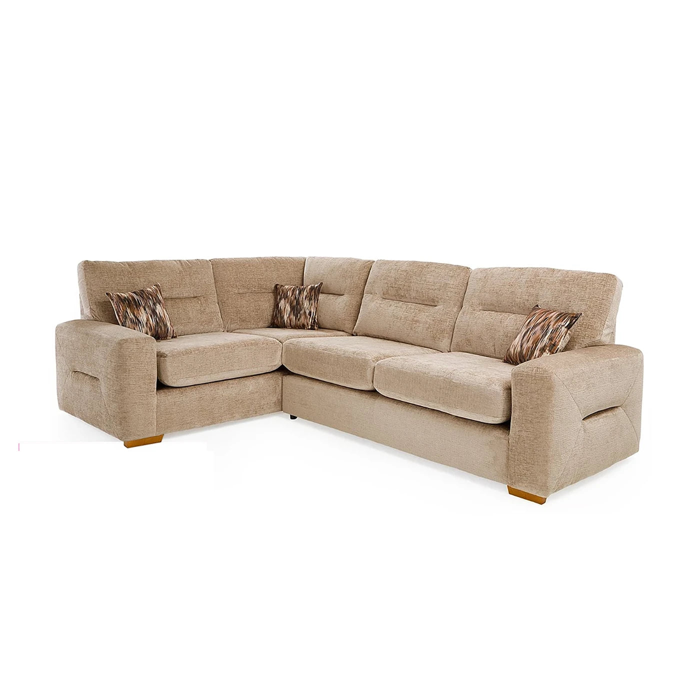 Fairmont Fabric Upholstered Corner Sofa