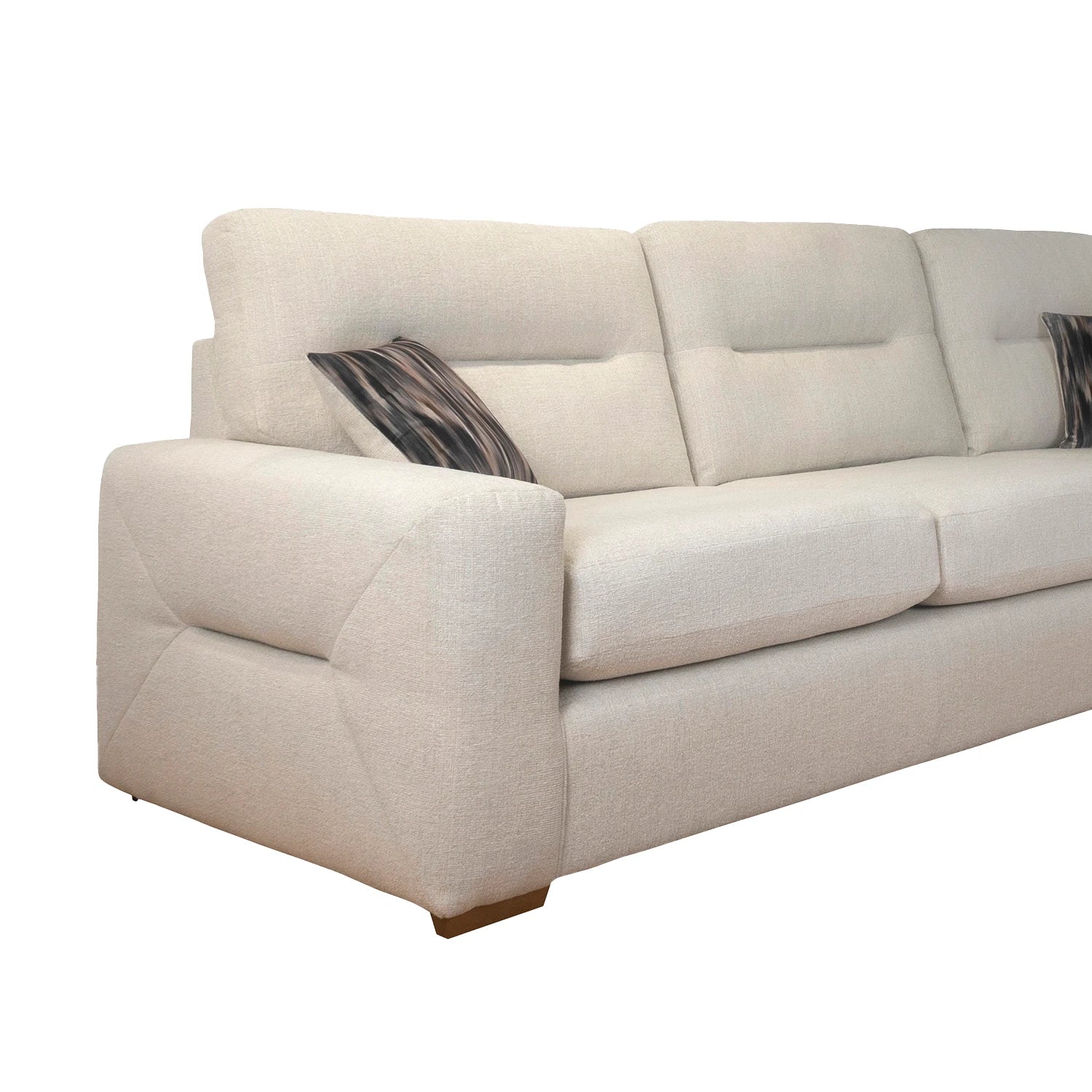 Fairmont Fabric Upholstered Corner Sofa