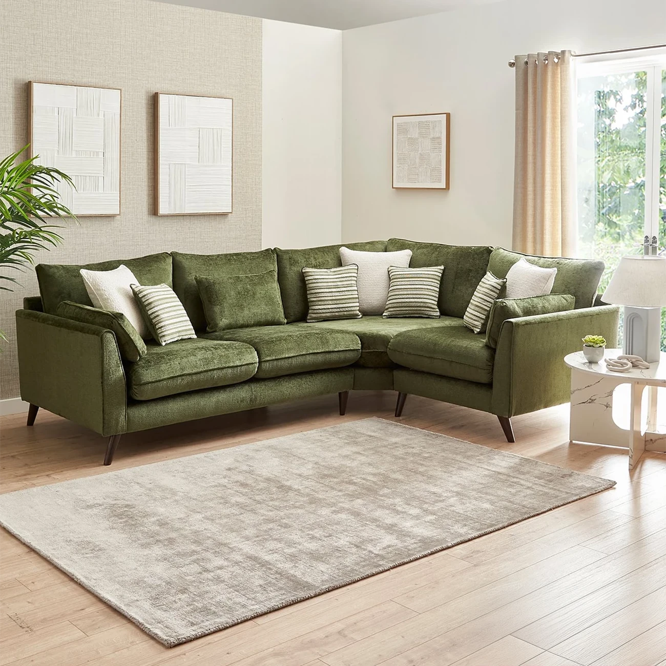 Kensington Padua Fabric 2 Corner 1 Sofa