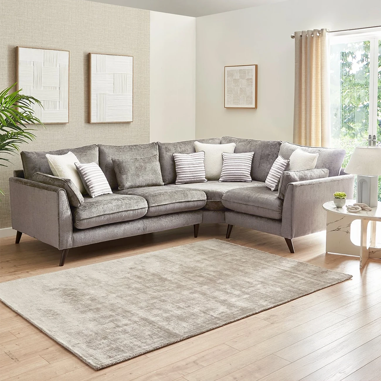 Kensington Padua Fabric 2 Corner 1 Sofa