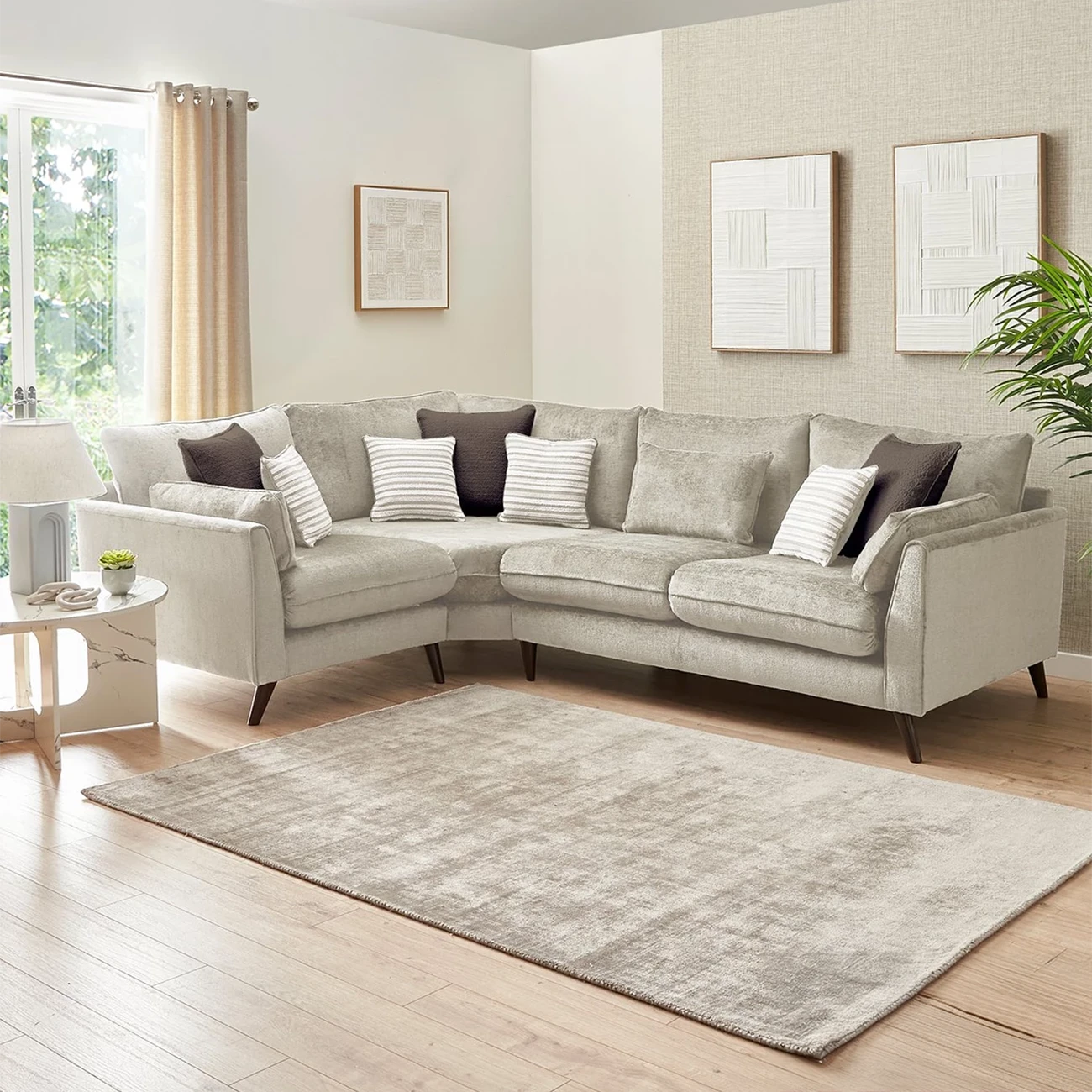 Kensington Padua Fabric 2 Corner 1 Sofa