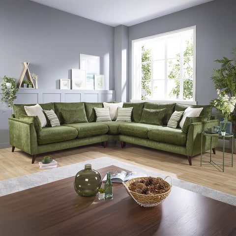 Kensington Green Padua Fabric 2 Corner 2 Sofa