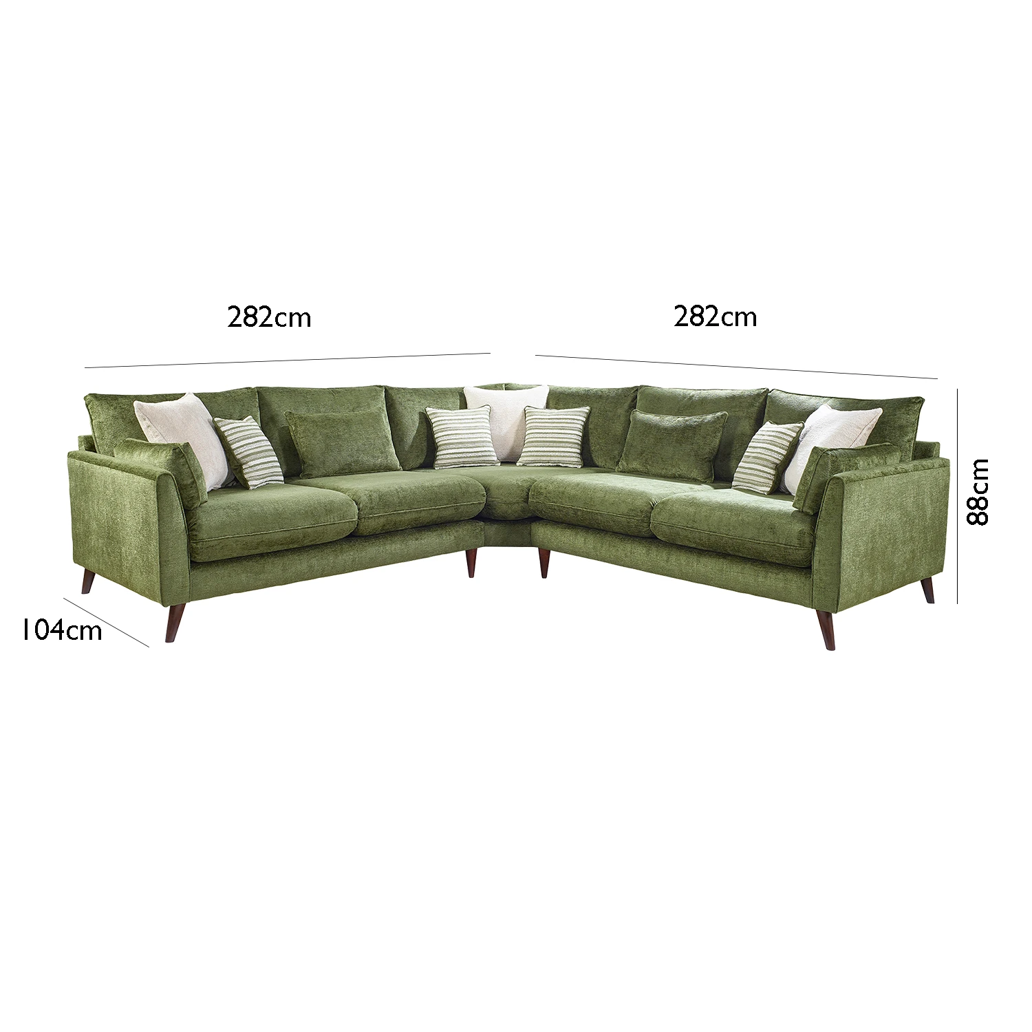 Kensington Padua Fabric 2 Corner 2 Sofa