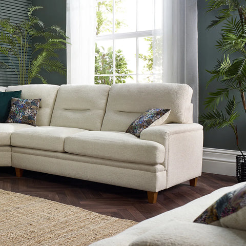 Lorenzo Fabric Upholstered Corner Sofa Group