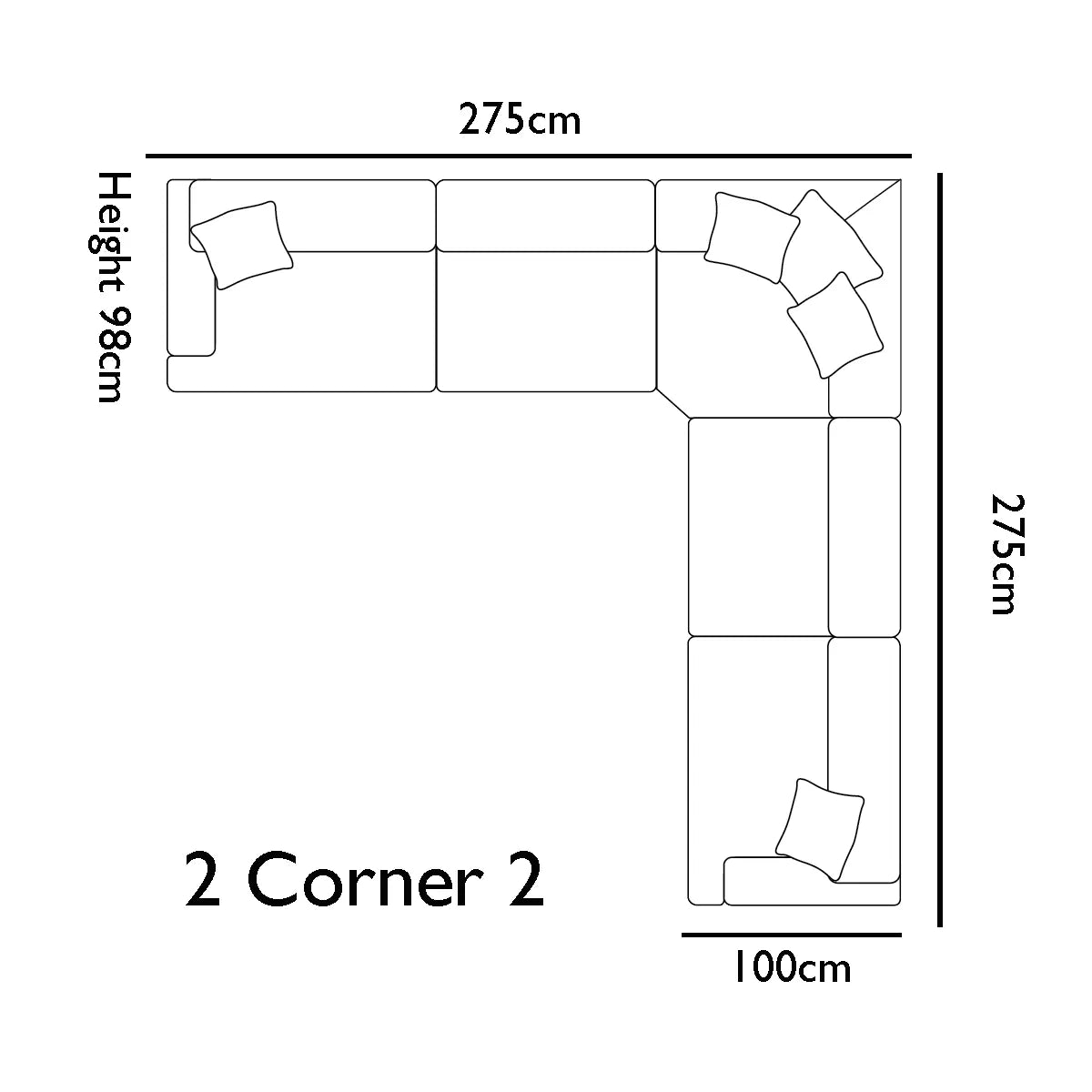 Lorenzo Fabric Upholstered Corner Sofa Group