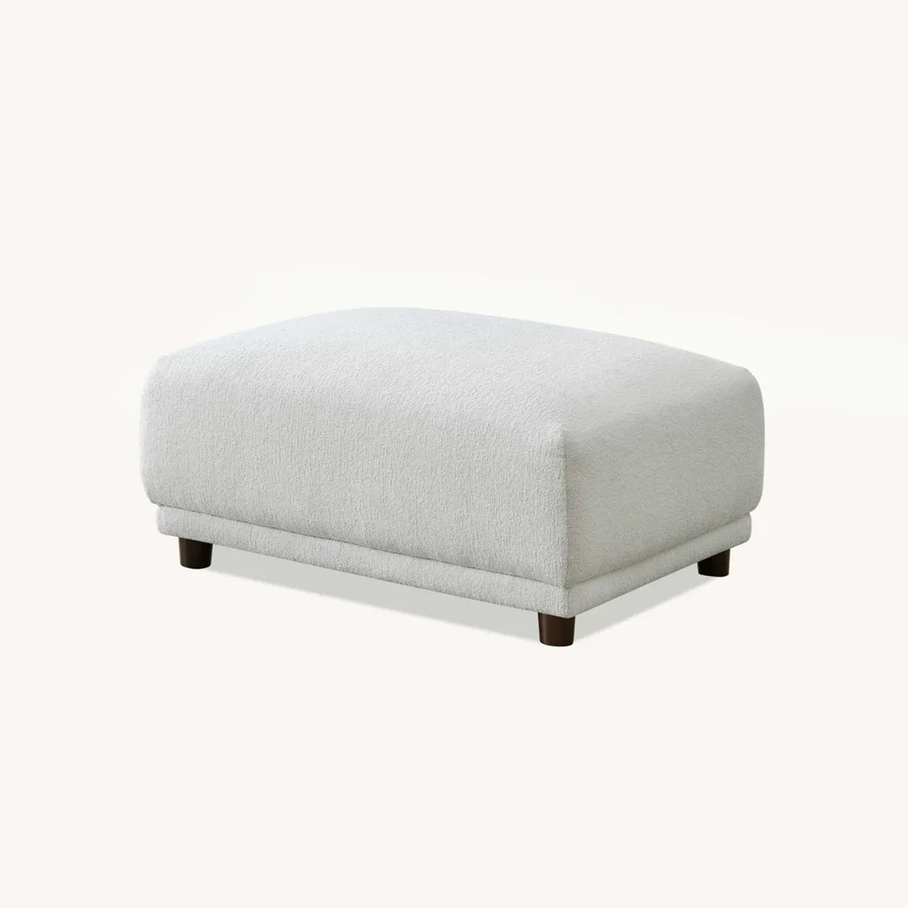 Lottie Modular Corner Group in Polar Boucle Sofa