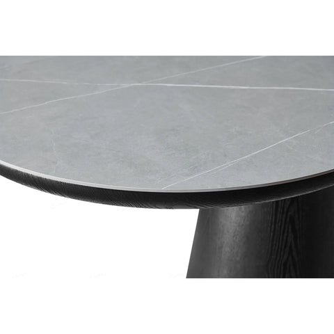 Grey Sintered Stone Dining Table