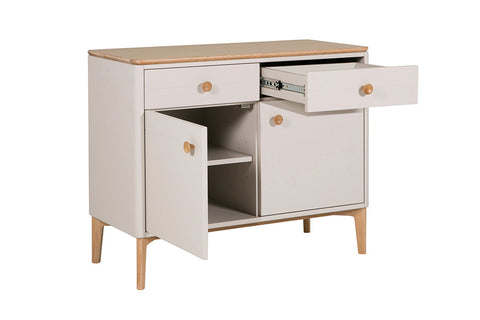 Skye Narrow Sideboard, also available in 144cm width. Matching furniture available - Sideboard drawer Image