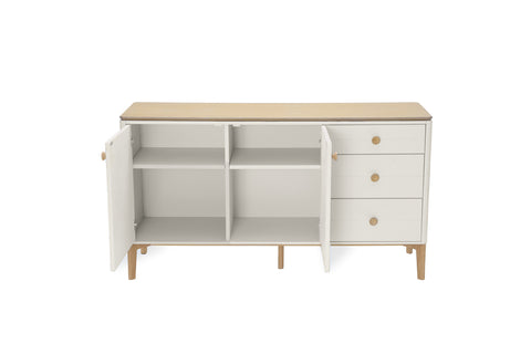 Skye Wide Sideboard, also available in 99cm width. Matching furniture available - Sideboard storage Image