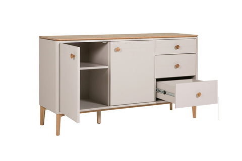 Skye Wide Sideboard, also available in 99cm width. Matching furniture available - Sideboard cupboard and drawer Image