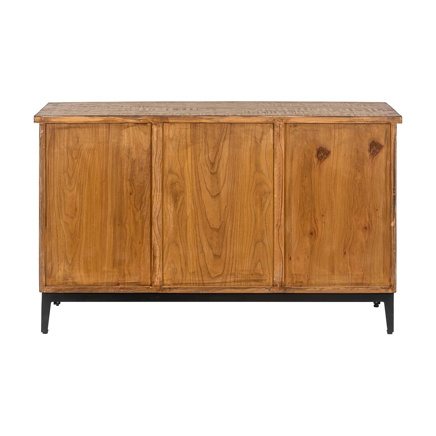 Montauk Large Reclaimed Pine Sideboard with Wine Rack