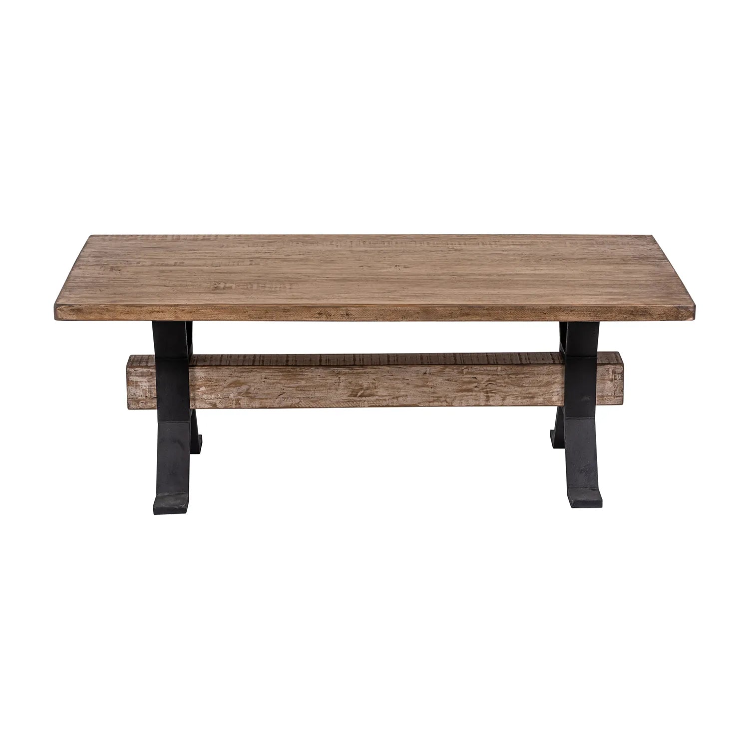 Montauk Reclaimed Pine Coffee Table in Wax Finish