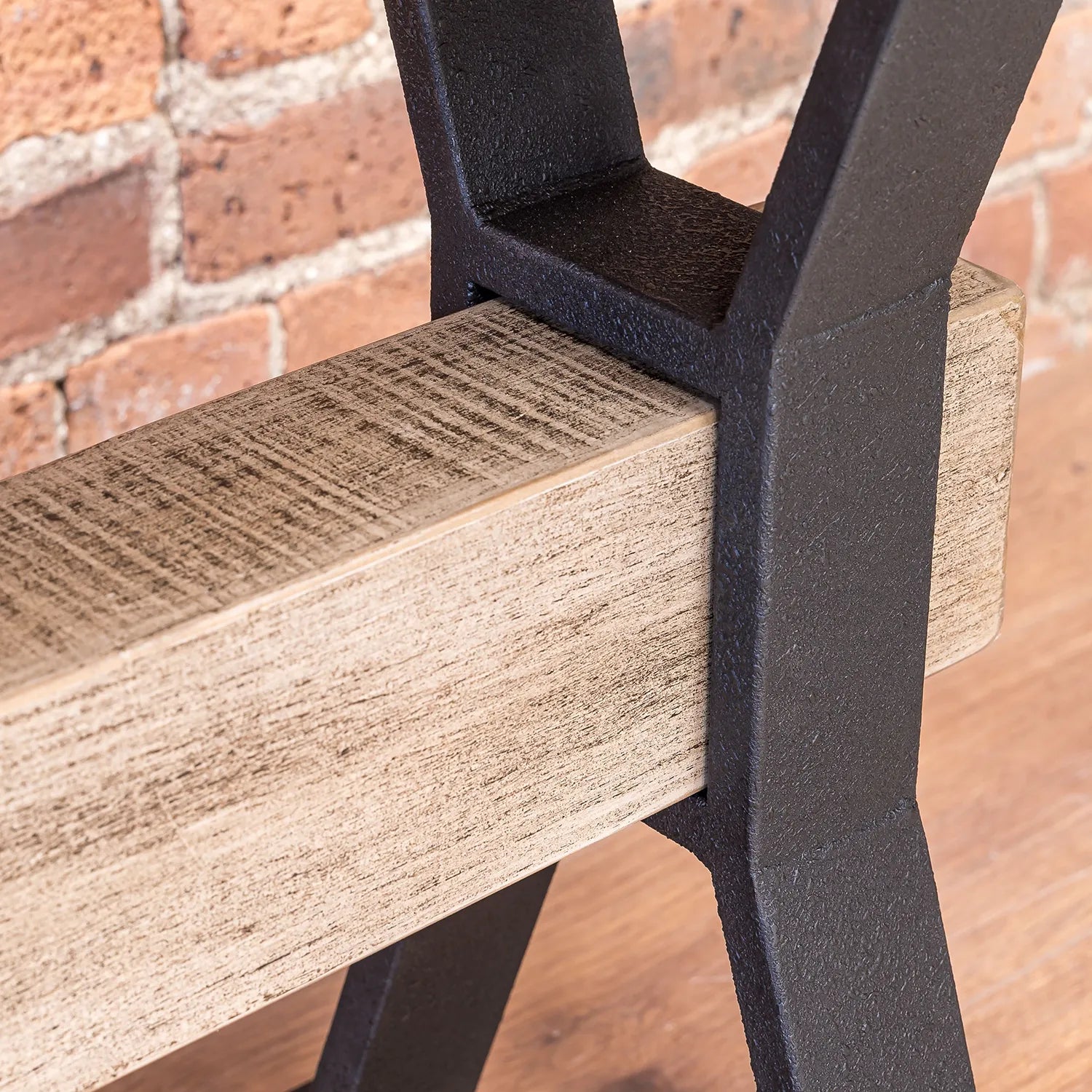 Montauk Reclaimed Pine Console Table in Wax Finish