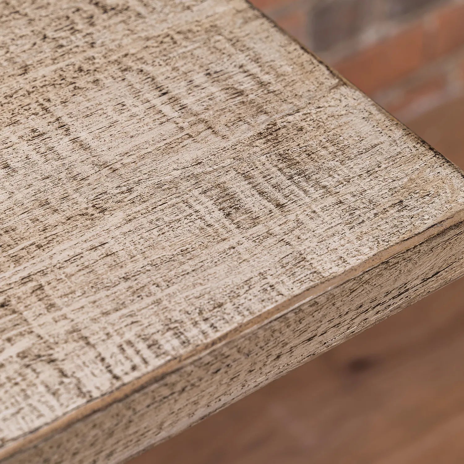 Montauk Reclaimed Pine Console Table in Wax Finish