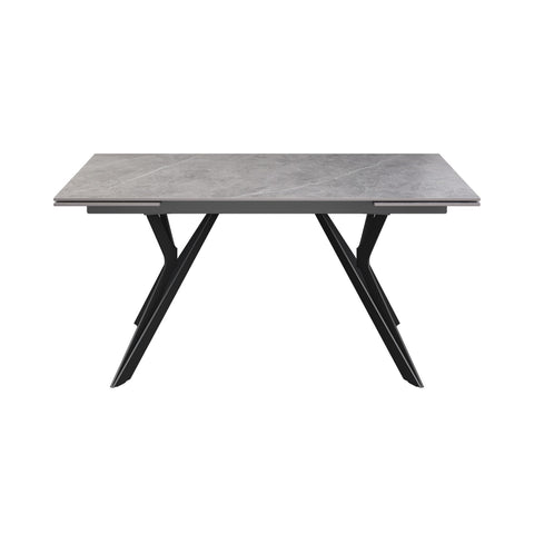 1.8M Double Extending Ceramic Dining table, Large 8 to 10 Seater Dining table