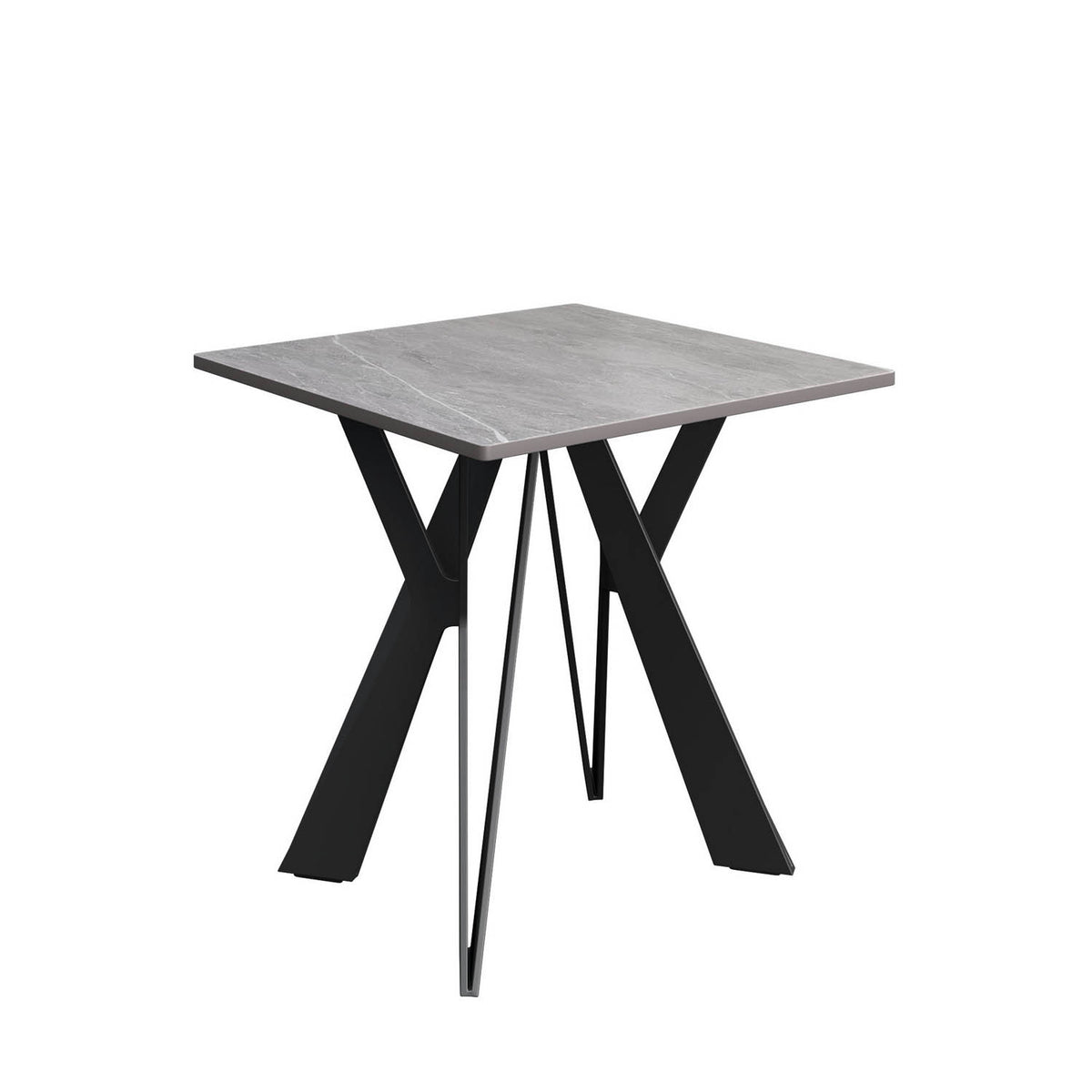 Murano Grey Ceramic Side Table - Main Image 