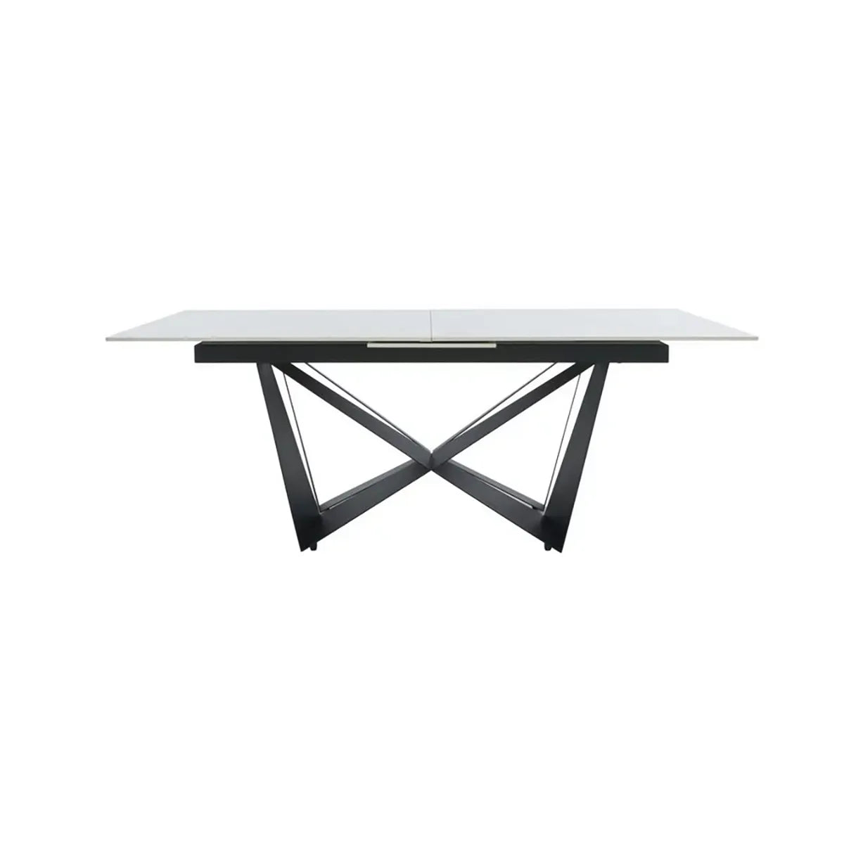 Marvel Black 2M Ceramic Extending Dining Table