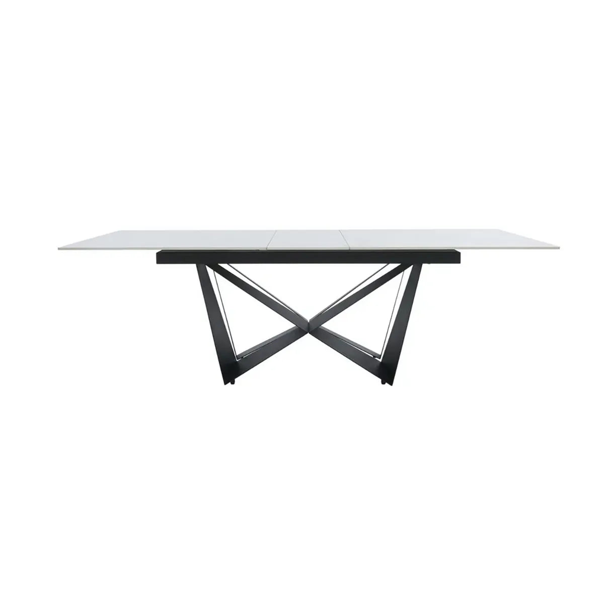 Marvel Black 2M Ceramic Extending Dining Table