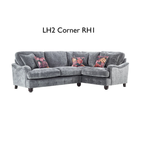 Melanie Fabric Corner Sofa Group