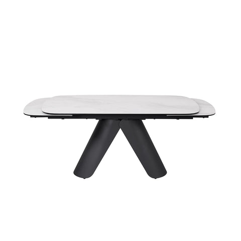 Oval Ceramic Extending Dining Table