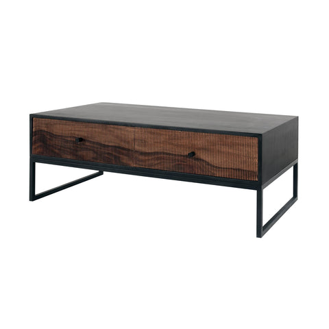 Milo Wooden Coffee Table, part of the Milo Collection - Angled Image 